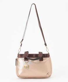 LA BAGAGERIE 【コットン×ポリウレタン】シャイニーミニマムトート