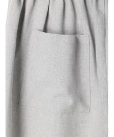 Green Parks 麻調ストレートパンツ