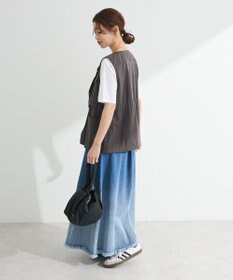 Green Parks ・ＳＵＧＡＲ　ＳＰＯＯＮ　グラデーションデニムスカー