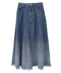 Green Parks ・ＳＵＧＡＲ　ＳＰＯＯＮ　グラデーションデニムスカー