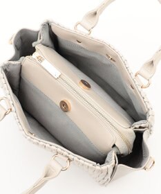 LA BAGAGERIE ランダムプリーツ2WAYハンドバッグ