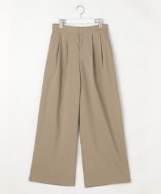 自由区 【SHIHOさん着用・セットアップ対応】リネンストレッチワイド パンツ