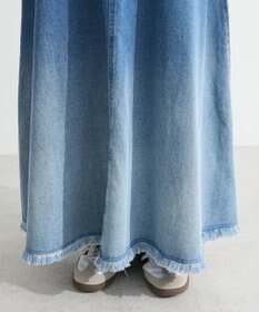 Green Parks ・ＳＵＧＡＲ　ＳＰＯＯＮ　グラデーションデニムスカー