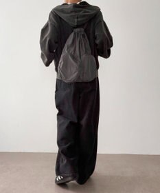 WEGO 【ユニセックス着用ITEM】ポケットデザインナップサック