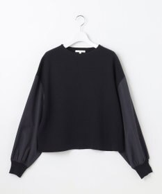 自由区 S ウールミラノランタンスリーブ ニット