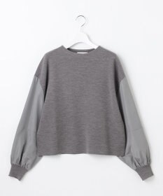 自由区 S ウールミラノランタンスリーブ ニット