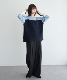 YECCA VECCA 金釦ワイドパンツ