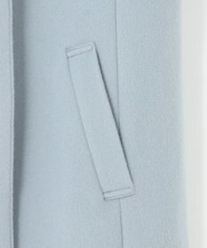 J.PRESS LADIES L ショートビーバー フーデット コート