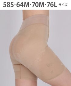 Wing ガードル 【ハミデンヌ】 ウエストのハミ肉すっきりカバー ロング丈 KQ2785 ウイング／ワコール