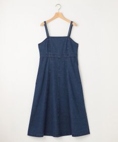 組曲 【WEB限定】デニム キャミワンピース