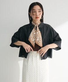 Green Parks ・ＥＬＥＮＣＡＲＥ　ＤＵＥ　デニムショートシャツ