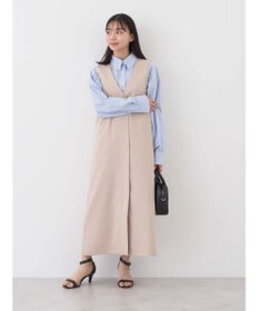 earth music&ecology フロントジップジャンスカ