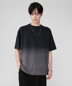 WEGO 【ユニセックス着用ITEM/MLサイズ展開】グラデーションワンポイントT（SS）