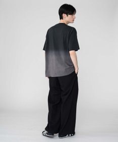 WEGO 【ユニセックス着用ITEM/MLサイズ展開】グラデーションワンポイントT（SS）