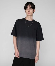 WEGO 【ユニセックス着用ITEM/MLサイズ展開】グラデーションワンポイントT（SS）