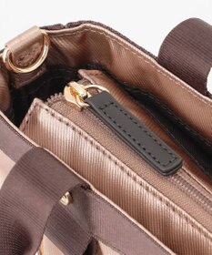 LA BAGAGERIE 【コットン×ポリウレタン】シャイニーミニマムトート