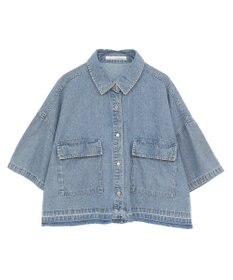 Green Parks ・ＥＬＥＮＣＡＲＥ　ＤＵＥ　デニムショートシャツ