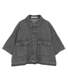 Green Parks ・ＥＬＥＮＣＡＲＥ　ＤＵＥ　デニムショートシャツ