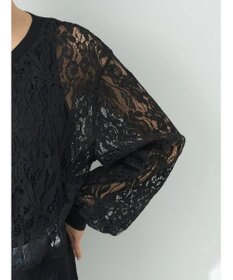 earth music&ecology レースカーディガン