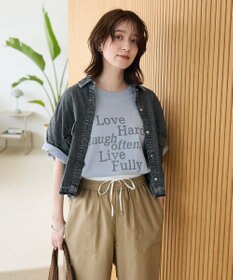 Green Parks ・ＥＬＥＮＣＡＲＥ　ＤＵＥ　デニムショートシャツ