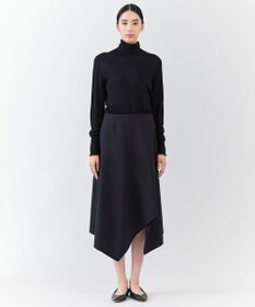 23区 【エステータ】シルクリブ タートルニット