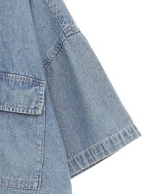 Green Parks ・ＥＬＥＮＣＡＲＥ　ＤＵＥ　デニムショートシャツ