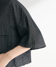 Green Parks ・ＥＬＥＮＣＡＲＥ　ＤＵＥ　デニムショートシャツ