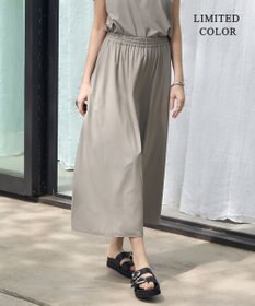 ICB 【WEB限定カラーあり・UVカット・接触冷感・速乾】マットスキューバ フレアスカート