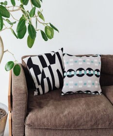 TRICOTE ランダムブロッククッションカバー  (オーガニック)