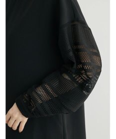 Green Parks 洗える袖レースワンピース