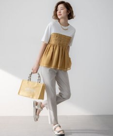 23区 NOMADIS SAC スクエア メッシュ プチ トートバッグ