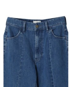 earth music&ecology Ｌｅｅ×ｅ．ｍ．ａ．ｅ．スリットフレアデニムパンツ