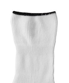 WEGO 折り返しロゴアンクルソックス