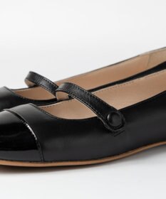 BONTRE 【BONTRE/ボントレ】コンビストラップパンプス/40051-US