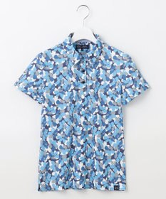 23区GOLF 【WOMEN】【吸水速乾・UVケア】ＳＡＫＵＲＡモチーフプリント 半袖シャツ