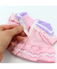 Mother garden マザーガーデン うさももドール プチマスコット Ｓサイズ 用 着せ替えお洋服 《うさぎ帽セーラーワンピ》