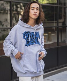 WEGO ヘビーウエイトグラフィティプルパーカー