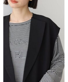 AMERICAN HOLIC ＳＥＴ　ベスト＋ロゴカットプルオーバー