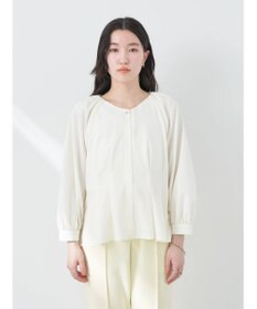 earth music&ecology ペプラムブラウス