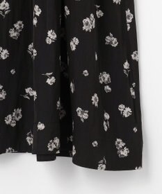 組曲 L ギャザーライトデシンボウタイ付き ワンピース