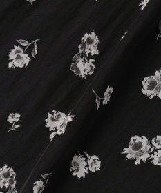 組曲 L ギャザーライトデシンボウタイ付き ワンピース