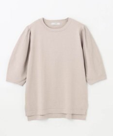 ANY 【洗濯機可】パフスリーブニットプルオーバー