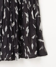 ANY アートドットプリントスカート