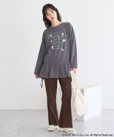 earth music&ecology 【予約】リラックマ×earth ブラウジングロンT