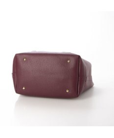 UNBILLION 【テレビ ドラマ着用アイテム】cachecache ショルダー付きパーテーション合成皮革トート