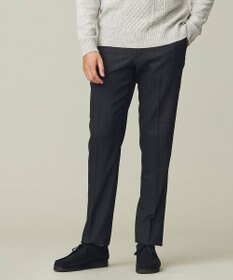 J.PRESS MEN トリートメントウール ストレッチサキソニーチェック スラックス