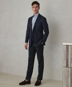 GOTAIRIKU セットアップ対応【ロングセラー】ウォッシャブル サマーウール100％パンツ(ノータック)26年モデル