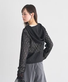 earth music&ecology レースパーカー