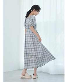 earth music&ecology ホルターネックシャーリングワンピース