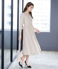 Tiaclasse 【洗える】テーラードカラーワンピース